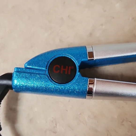 Chi | Hair | Chi Inch Blue And Silver Hair Styling Tool With
